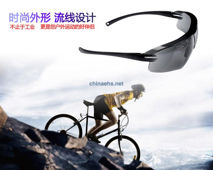 3M 10435 中國款流線型防護(hù)眼鏡（灰色鏡片，防霧）